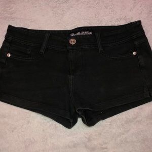 Black shorts